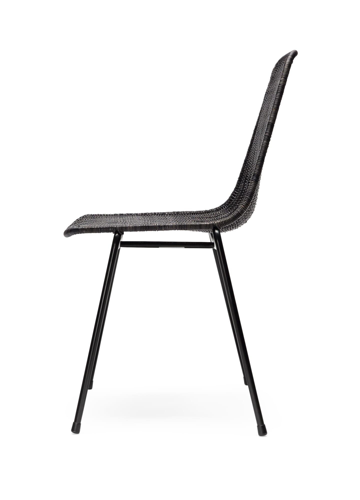 Grey basket online chair