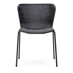 Chaise C603 Noir / Gris foncé