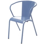 Chaise Estoril RAL5014 Bleu pigeon