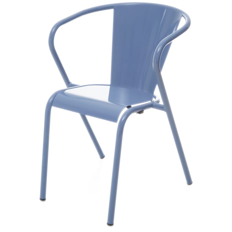 Chaise Estoril, RAL5014 Bleu pigeon