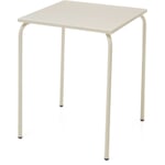 Estoril table RAL 1013 Oyster white