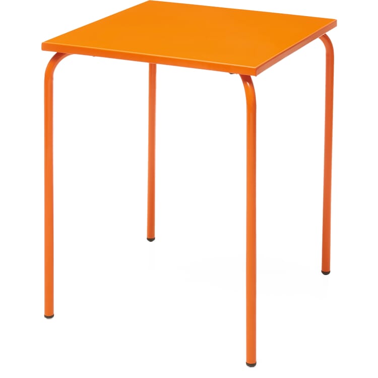Estoril table, RAL 2004 Pure orange