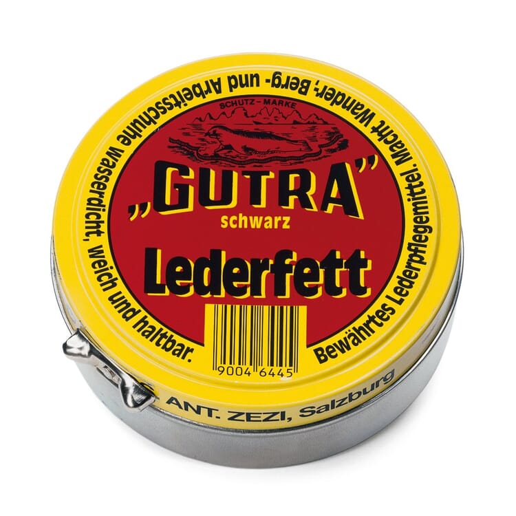 Gutra læderfedt, Sort