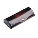 Cowhide Leather Glasses Case Large