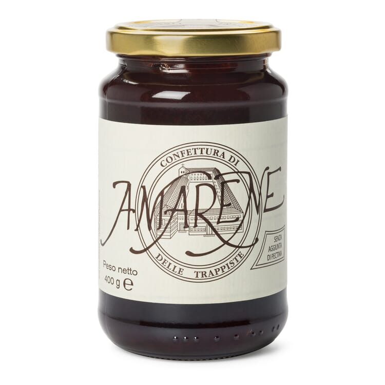 Amarena-kirsebærsyltetøj