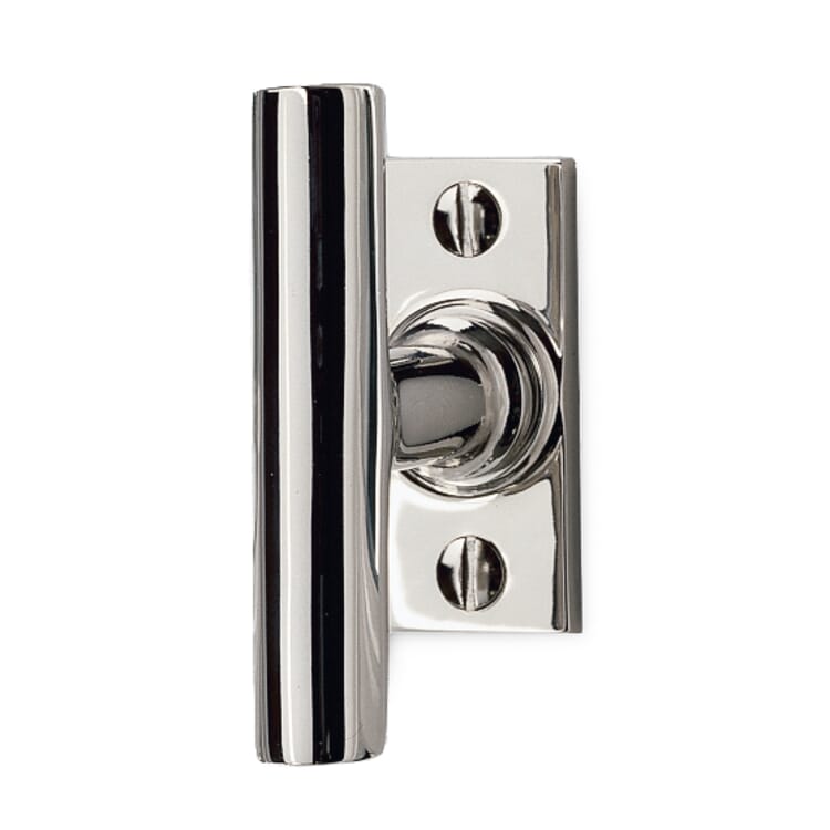 Window handle brass nickel plated