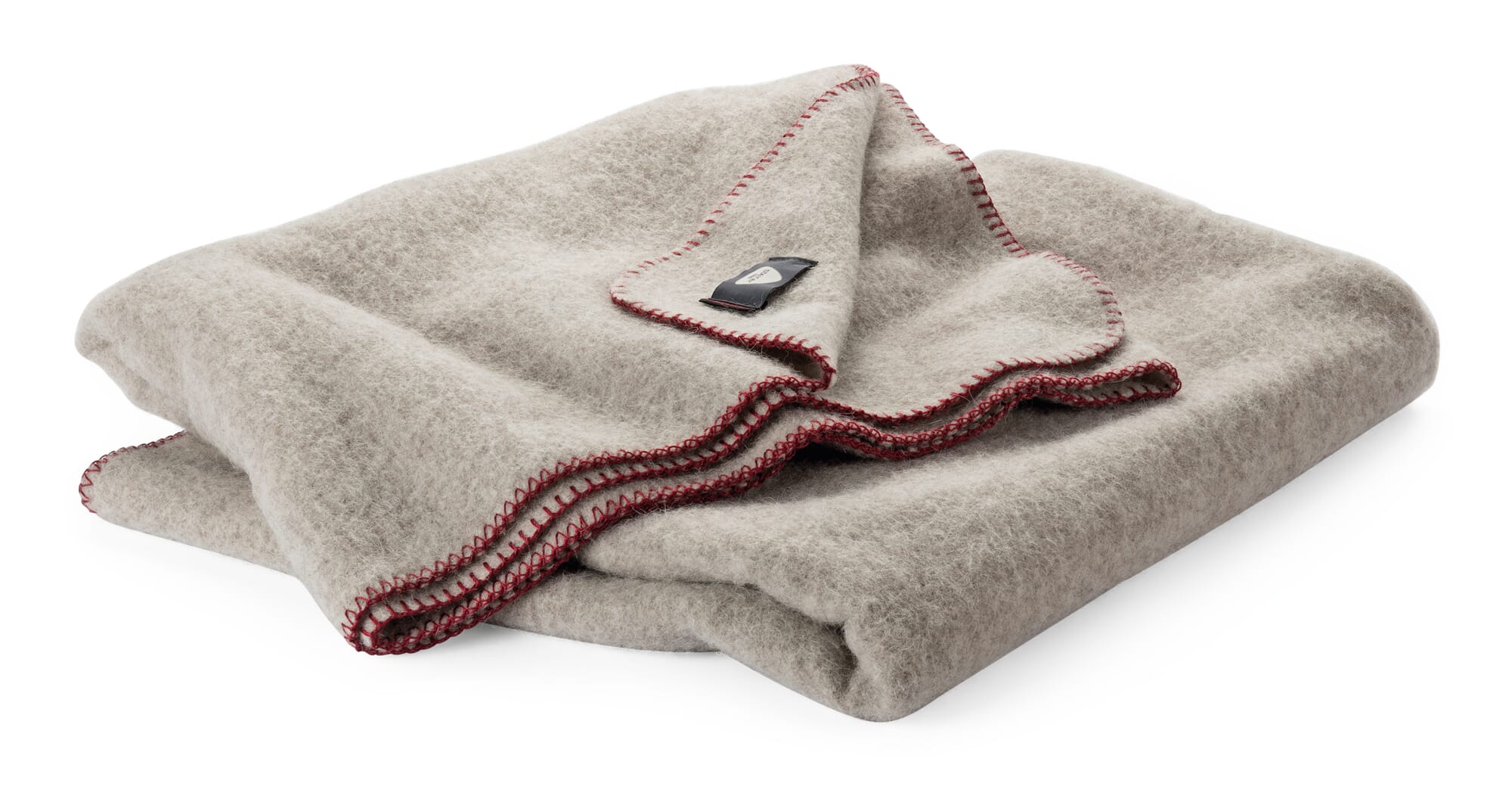 Eiger wool blanket Light gray uncolored Manufactum