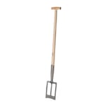 Hybrid of Spade and Fork Made of Stainless Steel
