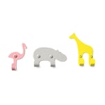 Set di ganci da parete Zoo Savana