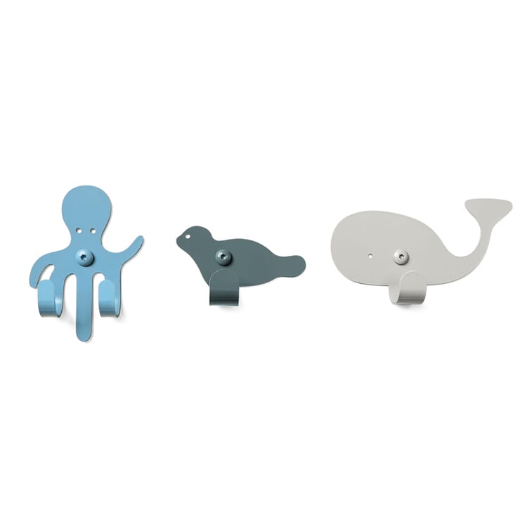 Set de crochets muraux Zoo, Ocean