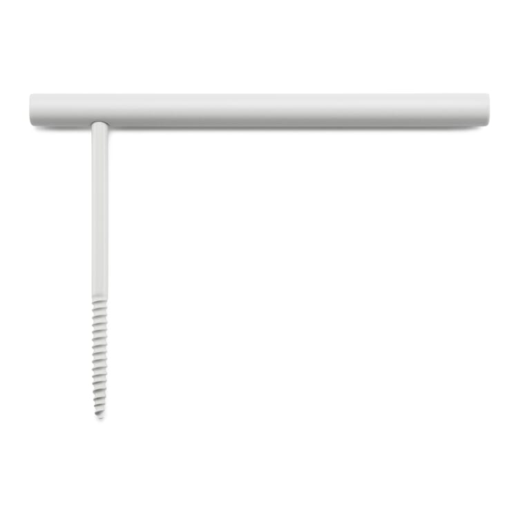 Toilet paper holder Line Hook, RAL 9016 Traffic white