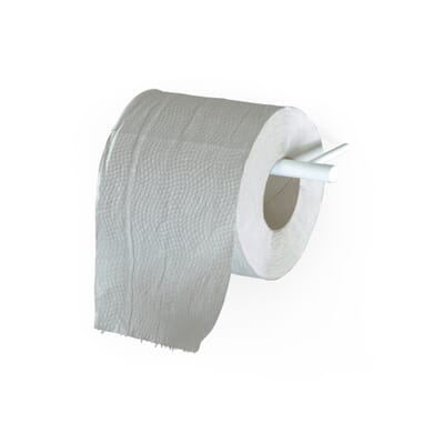 Merlin - Metal shelf for toilet paper rolls