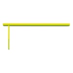 Paper Towel Holder Line Hook Luminous Yellow RAL 1026