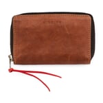 Portafoglio Supercourse Marrone chiaro / rosso
