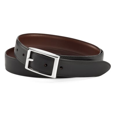 Reversible belt, Brown-Black | Manufactum