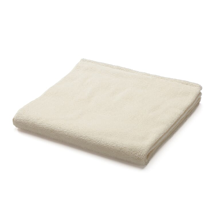 Linen Terry Shower Towel, Ecru
