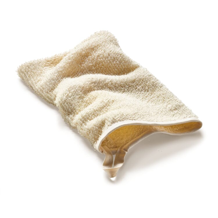 Towel linen terry light, Wash mitt
