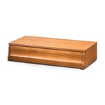 High Plinth with a Drawer Cherrywood-Coloured