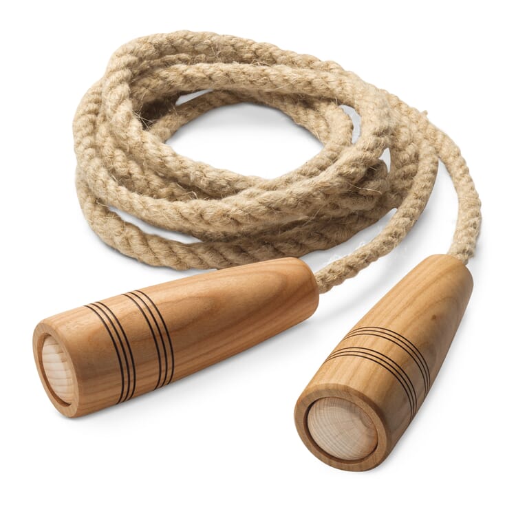 Jump Rope With Cherry Wood Handles