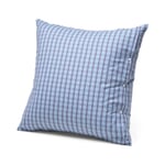 Pillowcase flannel highfalutin check Blue 80 × 80 cm