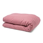 Comforter cover flannel highfalut check Red 155 × 220 cm