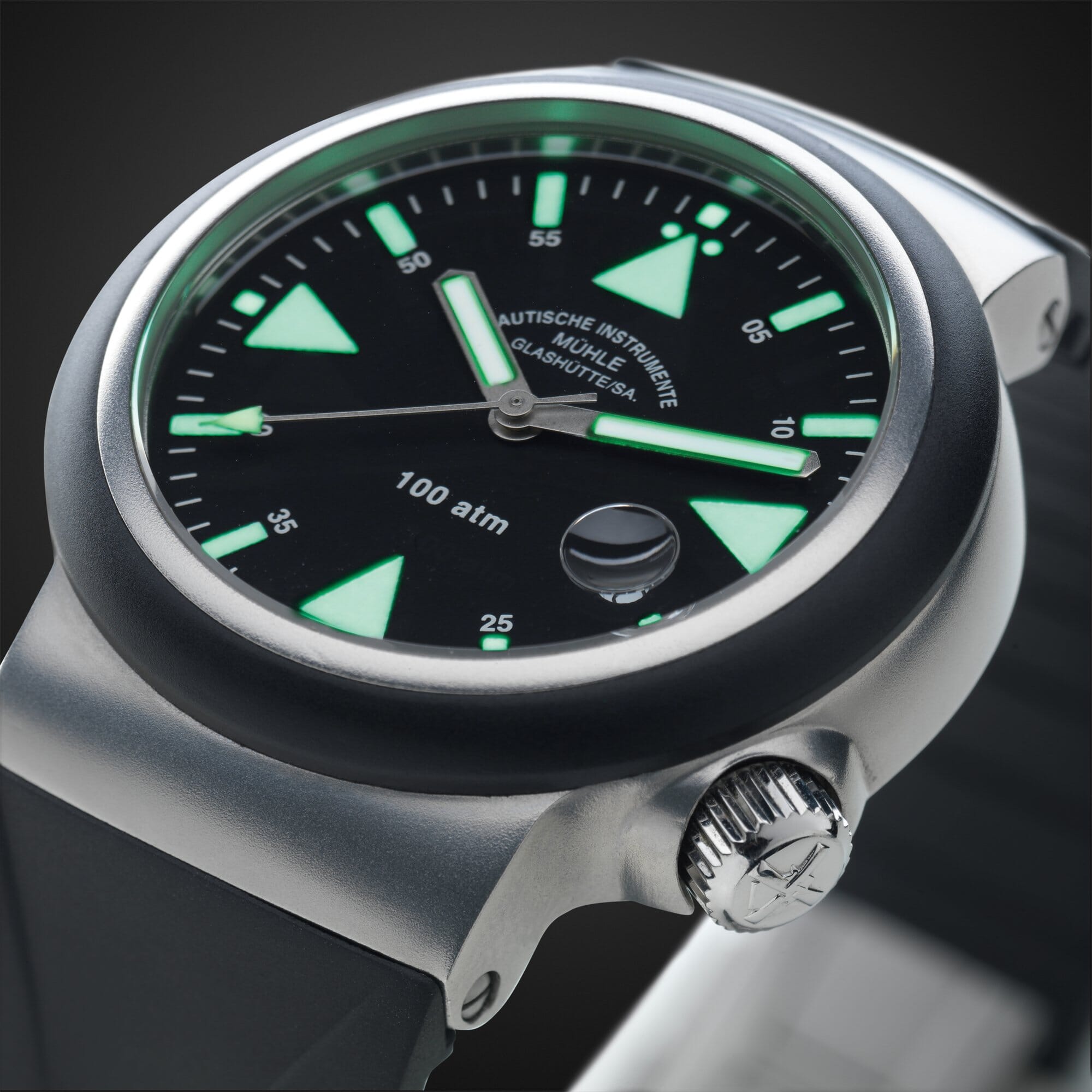 Armbanduhr Rescue-Timer Ø 42 mm Automatik Manufactum