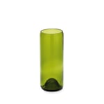 Vase wine bottle Small Emerald Green