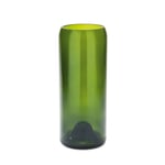 Jarrón botella de vino Grande Verde esmeralda