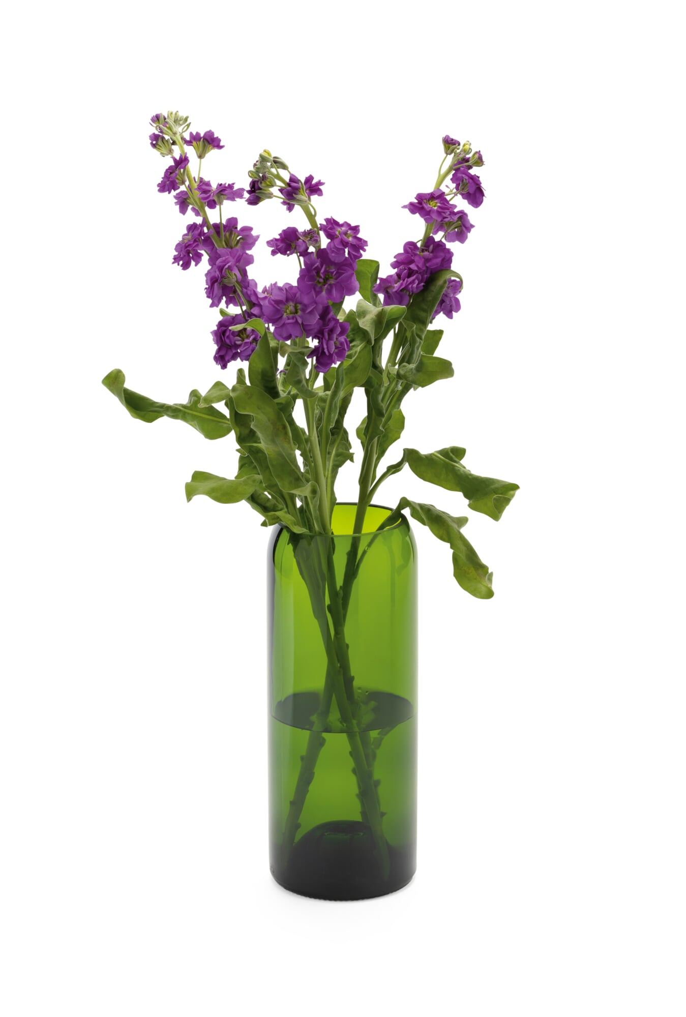Vase wine bottle, Large, Emerald Green | Manufactum
