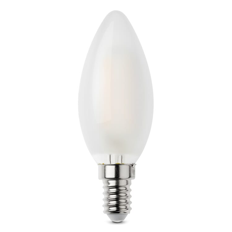 Lampada a candela a filamento LED E14, E 14 4,5 W
