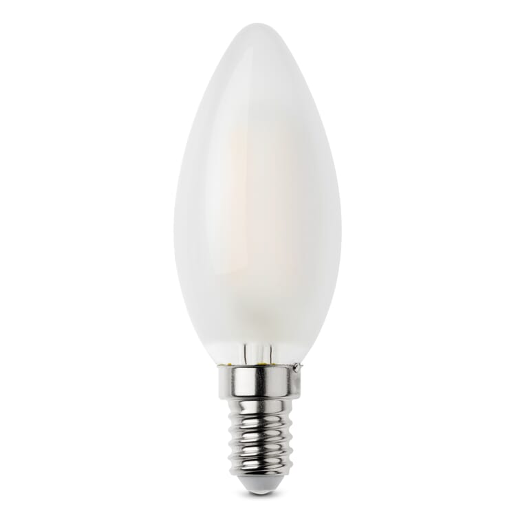 LED Filament Candle Lamp E14, E 14 4,5 W