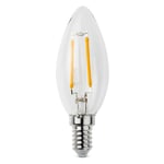 LED-Filament-Kerzenlampe E14 E14 4,5 W Matt