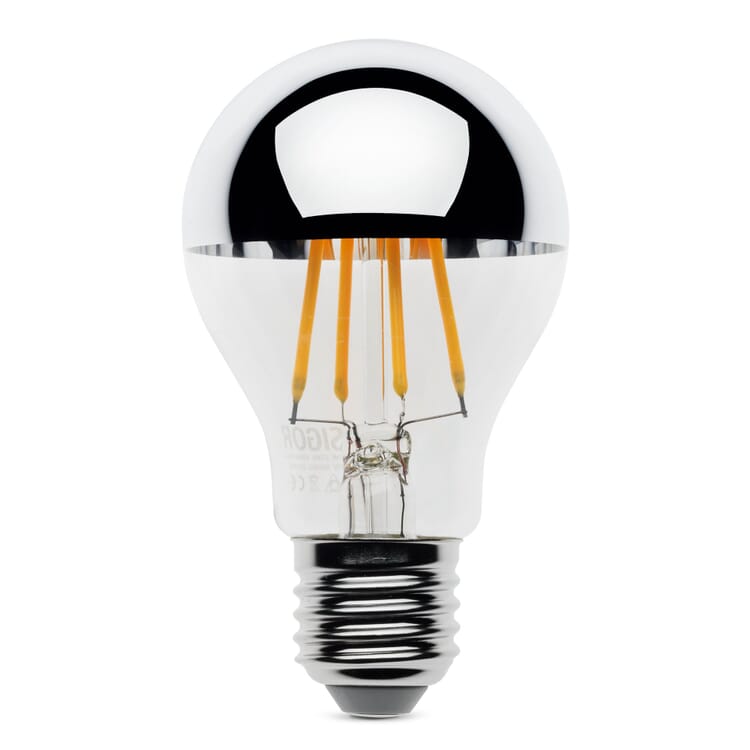 LED Filament Light Bulb with a Frosted Crown