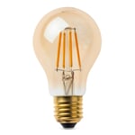 LED-trådpære E27 E 27 4,5 W Længtes efter guld