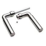 Dørhåndtag i trykstøbt zink