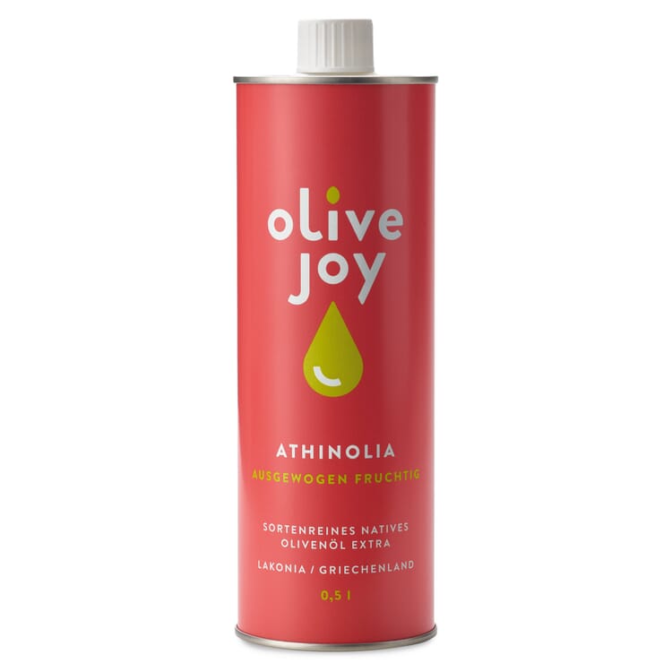 Olive Joy Huile d'olive Athinolia moyennement piquante
