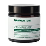 Manufactum tandpulver Calcium carbonicum 120 ml glaskrukke