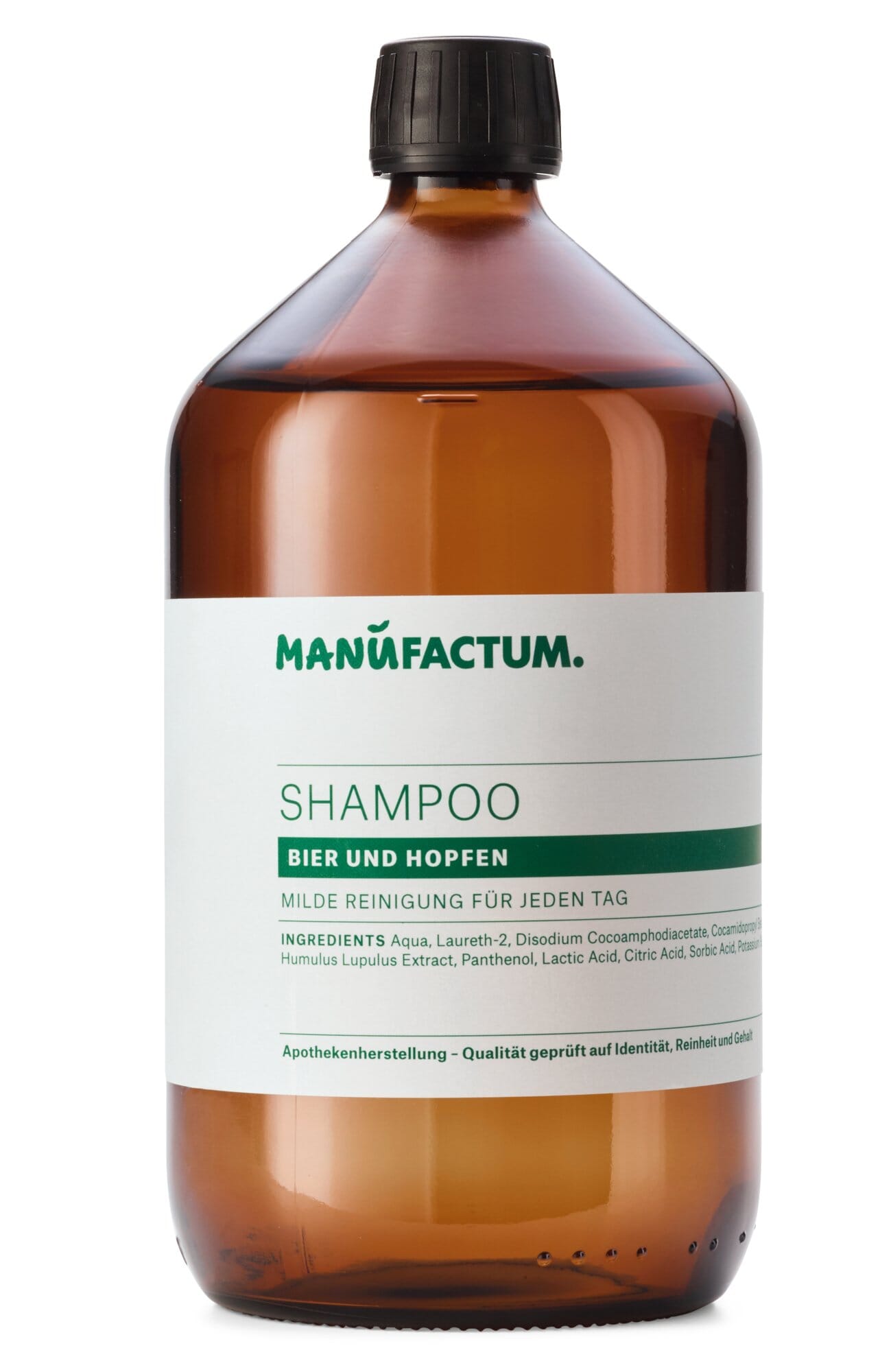 Manufactum shampoo, hops, 1 l bottle Manufactum