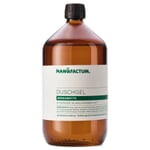 Manufactum shower gel Bergamot 1 l glass bottle