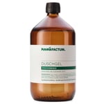 Gel de ducha Manufactum Menta Botella de vidrio de 1 litro