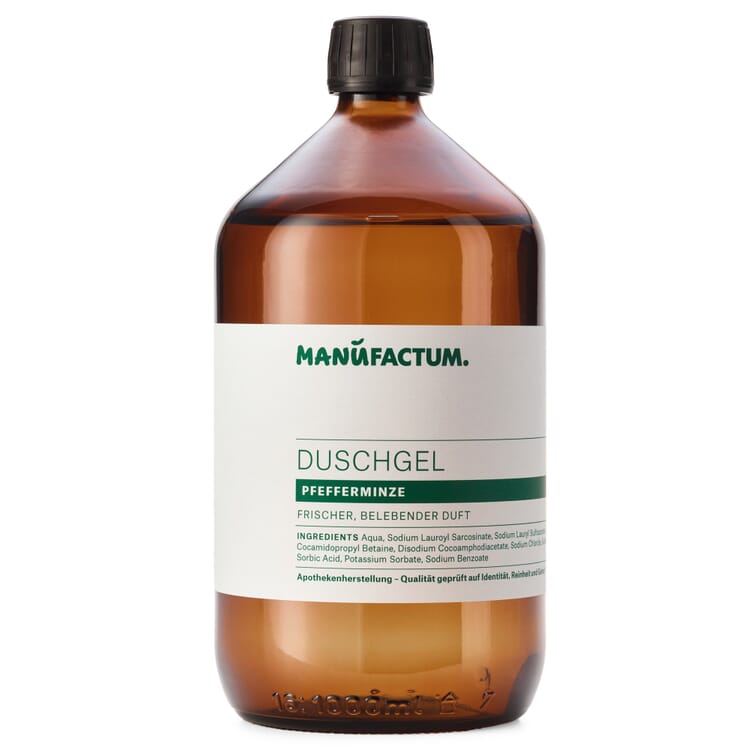 Gel de ducha Manufactum, Menta