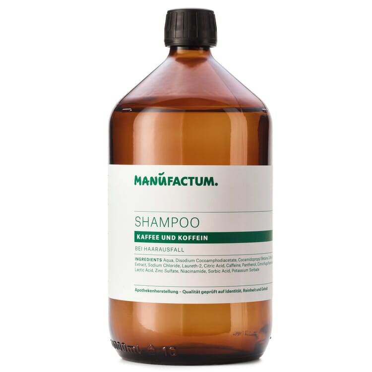 Shampoo Manufactum, Caffè e caffeina