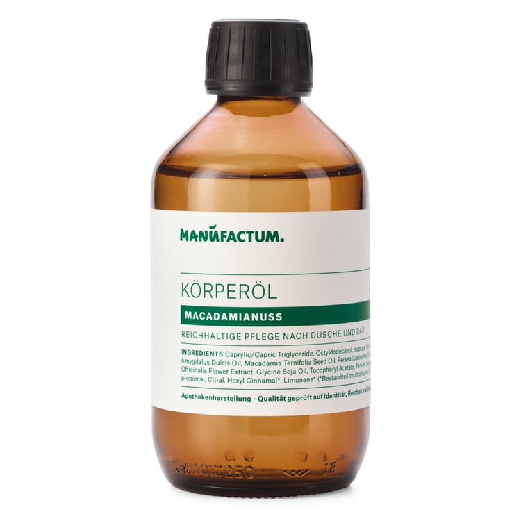 Body Oil with Macadamia Nut Oil by Manufactum