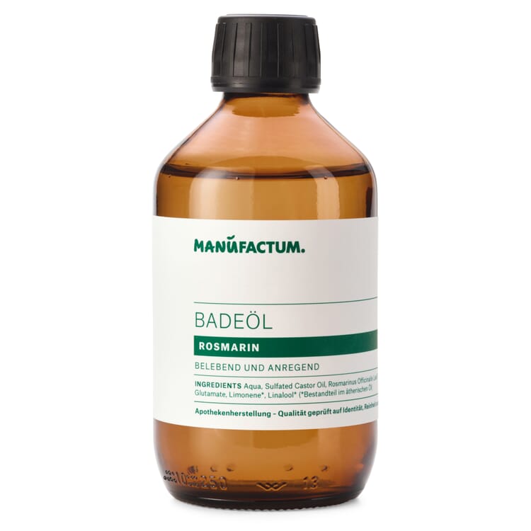 Manufactum badeolie, Rosmarin