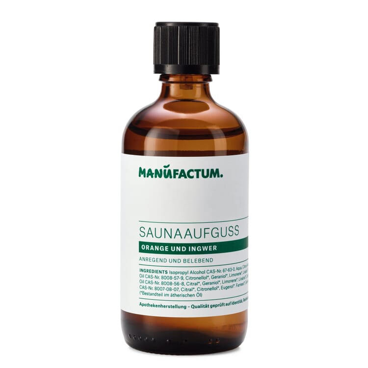 Manufactum sauna infusie, Sinaasappel-Gember