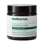 Toothpowder by Manufactum Charcoal and Sage 120 ml Glass Jar