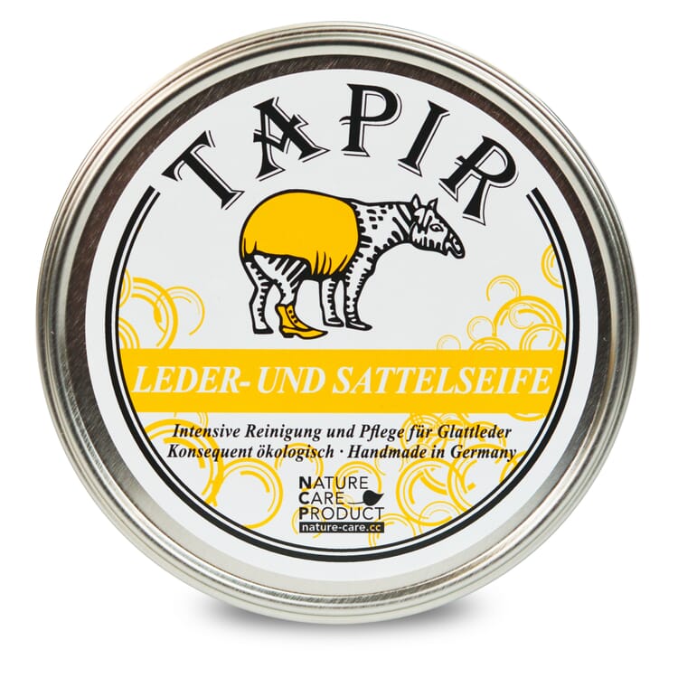 Jabón de cuero de tapir y de silla de montar