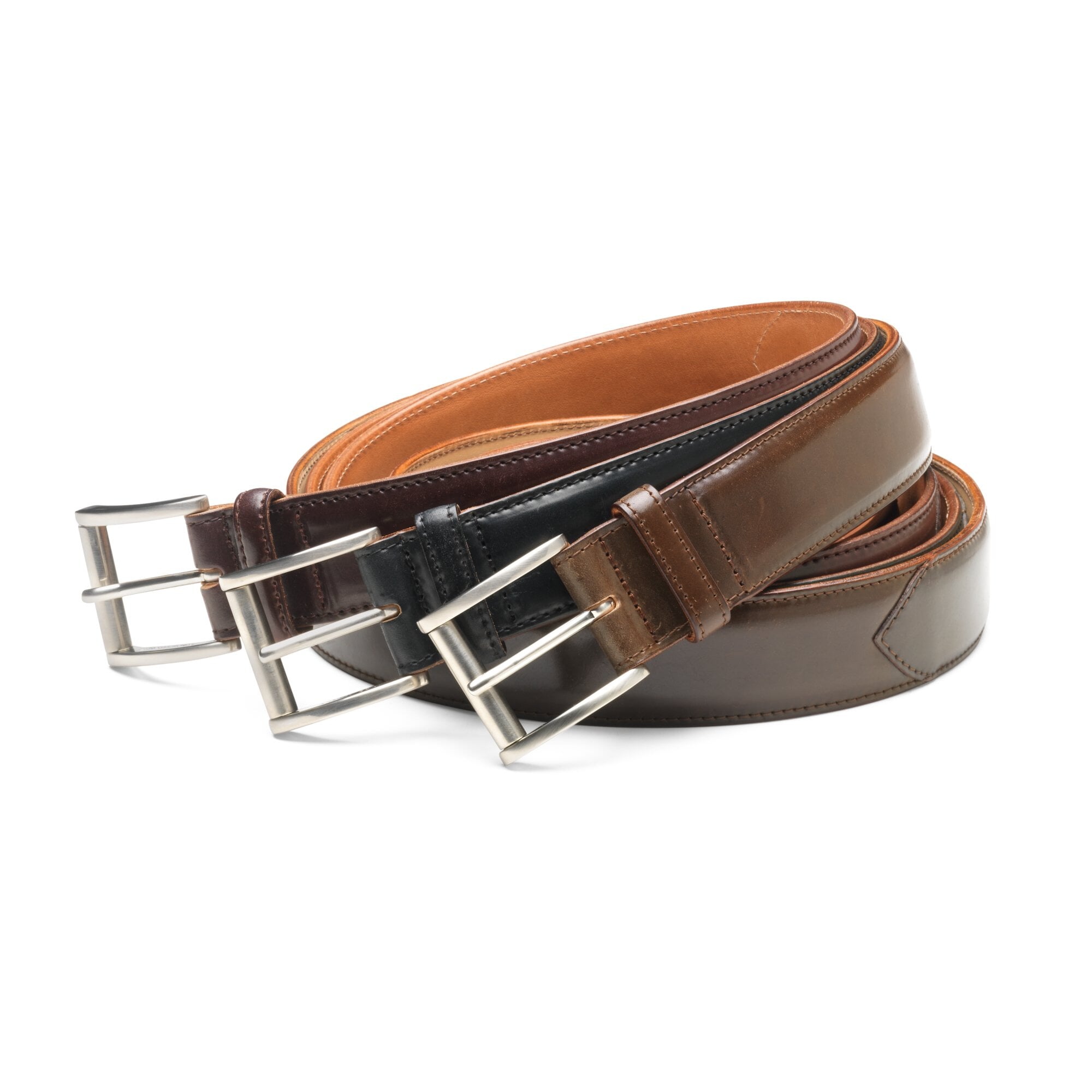 Ceinture lisse en cuir certifié | 1902