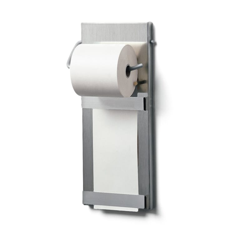 Porta rotolo in acciaio inox