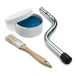 Kit d'affûtage pour tondeuse à gazon manuelle